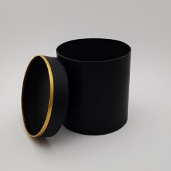 Cutie de carton - rotunda neagra