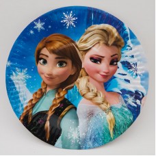 Set 10 farfurii carton - ''Elsa si Ana''