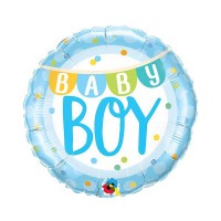Balon folie Baby Boy Banner
